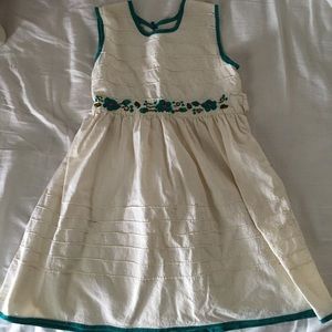 Handmade linen dress size 6